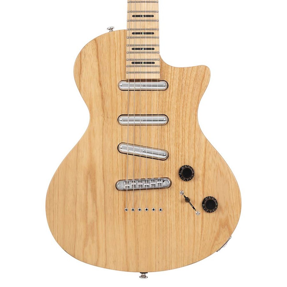 Sire Guitars IL5/NTS Swamp ash + esdoorn elektrische gitaar L-stijl, naturel bruine satijn