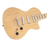 Sire Guitars IL5/NTS Swamp ash + esdoorn elektrische gitaar L-stijl, naturel bruine satijn