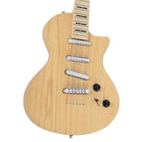 Sire Guitars IL5/NTS Swamp ash + esdoorn elektrische gitaar L-stijl, naturel bruine satijn