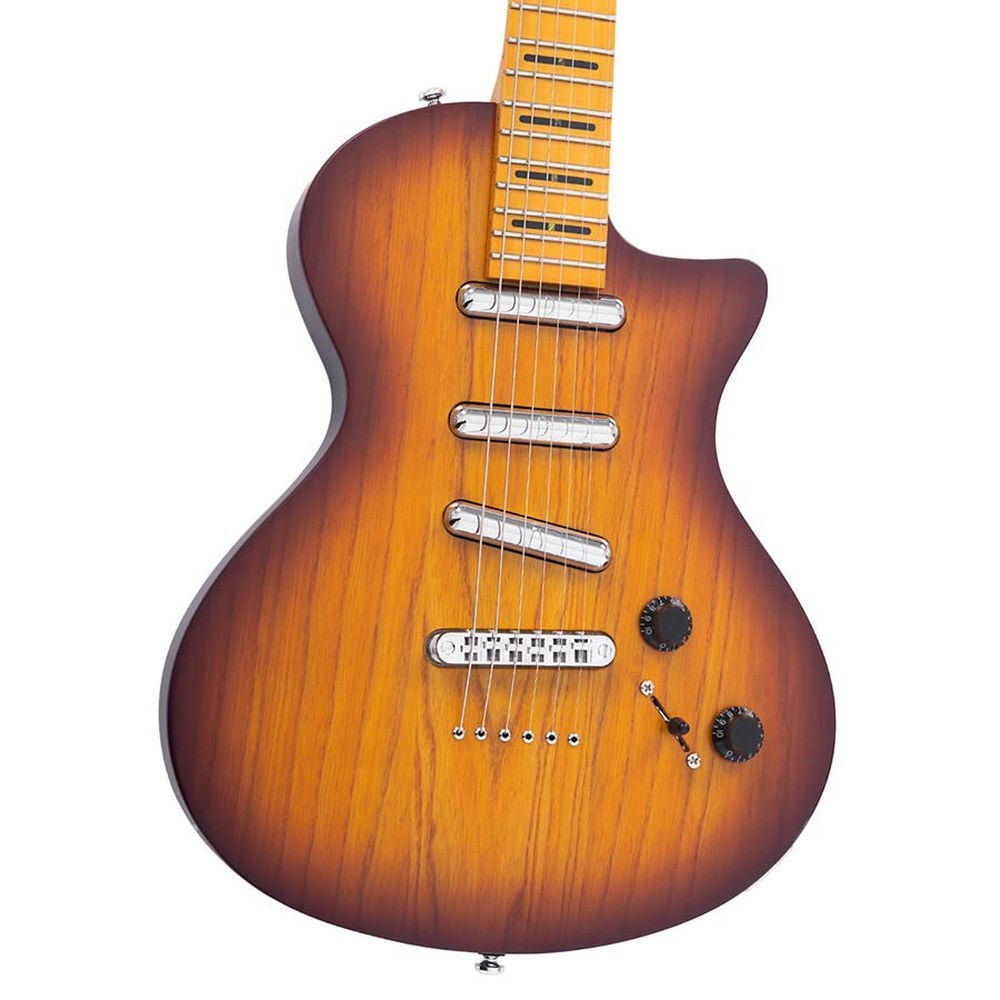 Sire Guitars L5/TSS Swamp ash + esdoorn elektrische gitaar L-stijl, tobacco sunburst satijn