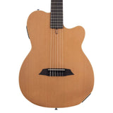 Sire Guitars G5C/NTS Mahonie + ceder nylon snaar elektrische gitaar, naturel satijn