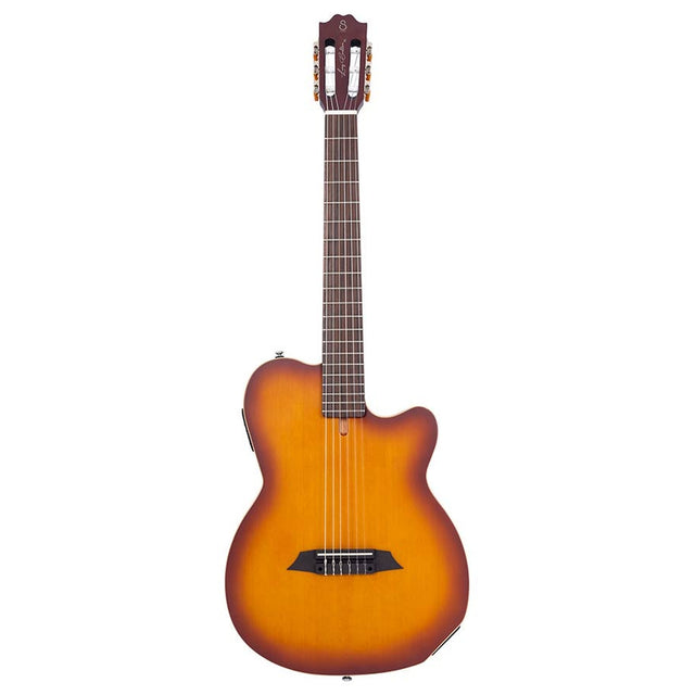 Sire Guitars G5C/TSS Mahonie + ceder nylon snaar elektrische gitaar, tobacco sunburst satijn