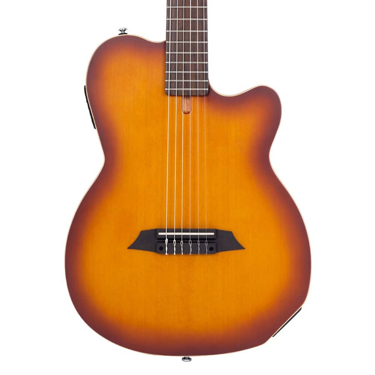 Sire Guitars G5C/TSS Mahonie + ceder nylon snaar elektrische gitaar, tobacco sunburst satijn