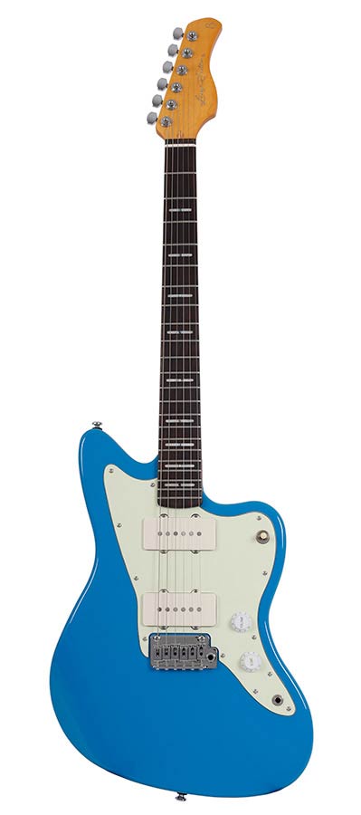 Sire Guitars J3/BLU Mahonie elektrische gitaar J-stijl, blauw