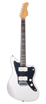 Sire Guitars J3/SV Mahonie elektrische gitaar J-stijl, zilver