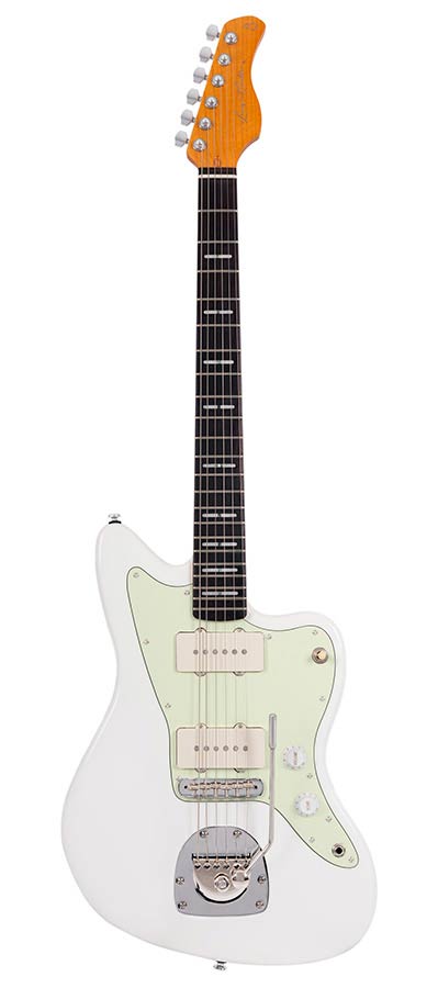 Sire Guitars J5/WH Mahonie elektrische gitaar J-stijl, wit