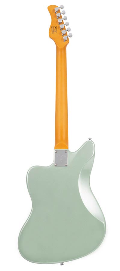 Sire Guitars J5/SGM Mahonie elektrische gitaar J-stijl, surf groen metallic