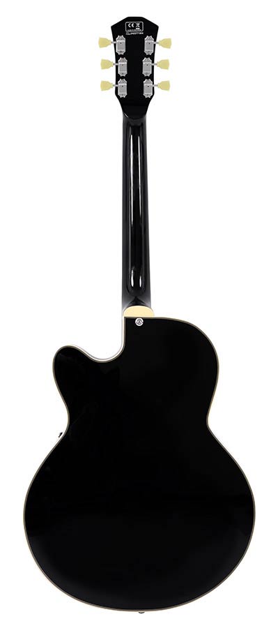 Sire Guitars H7F/BK Elektrische archtop gitaar, zwart