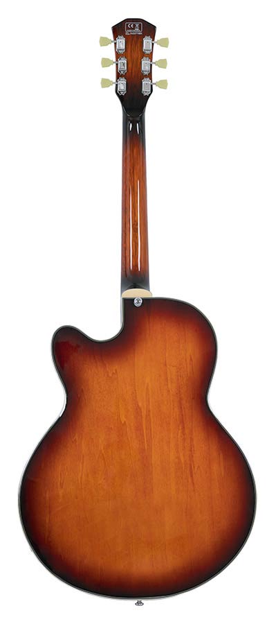 Sire Guitars H7F/TB Elektrische archtop gitaar, tobacco burst