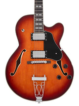 Sire Guitars H7F/TB Elektrische archtop gitaar, tobacco burst