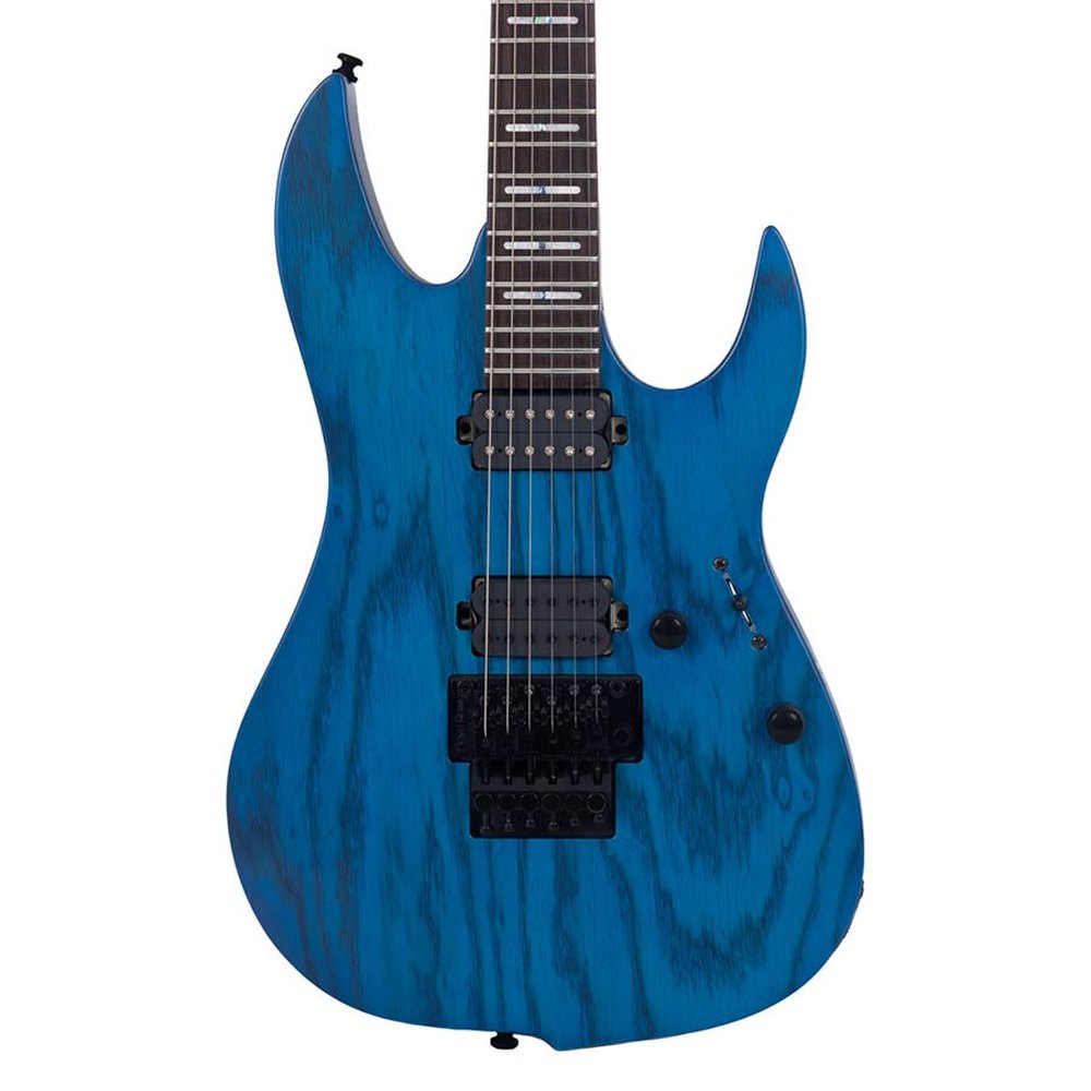 Sire Guitars X5/TBLS Mahonie + ash elektrische gitaar, transparant blauw satijn