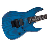 Sire Guitars X5/TBLS Mahonie + ash elektrische gitaar, transparant blauw satijn