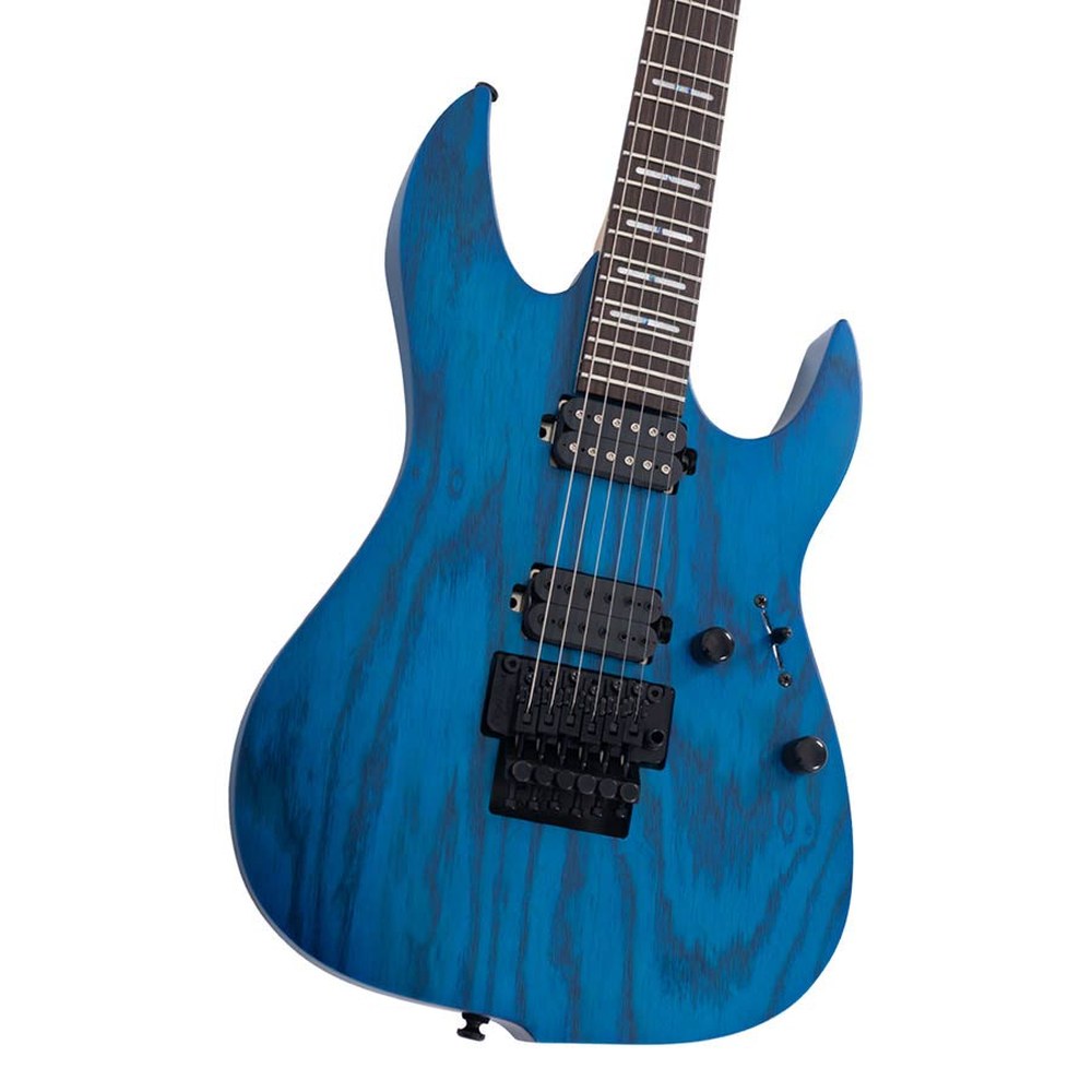 Sire Guitars X5/TBLS Mahonie + ash elektrische gitaar, transparant blauw satijn