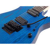 Sire Guitars X5/TBLS Mahonie + ash elektrische gitaar, transparant blauw satijn