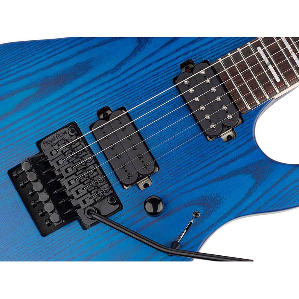 Sire Guitars X5/TBLS Mahonie + ash elektrische gitaar, transparant blauw satijn