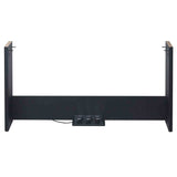 Medeli ST450/BK houten standaard met 3 pedalen voor SP-C120 / SP-A500 – Zwart