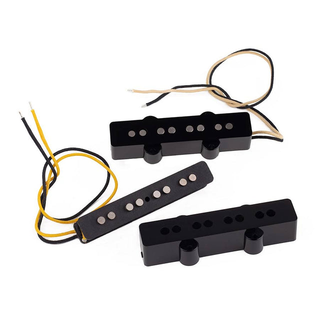 Lollar 10501-1151 set van twee 'J-Bass' pickups hals en brug zwart