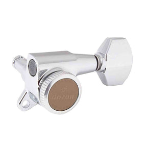 Gotoh GTH14082 SG381 stemmechanieken met Magnum Lock Trad and 07 knoppen, 3L3R, chroom