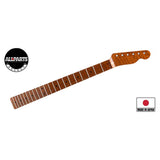 Allparts TMNFVRF Vintage Spec replacement neck for Telecaster, AAA+ roasted flamed maple, soft V shape, nitro finish