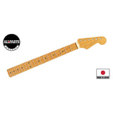 Allparts SMOFATRF VIN-MOD replacement neck for Stratocaster, AAA+ roasted flamed maple, chunky C shape, unfinished