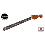 Allparts SRF21CBRF VIN-MOD Deluxe neck for Stratocaster, AAA+ roasted flamed maple, bound fretboard, nitro finish