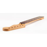 Allparts SROWRF Ultra-MOD neck for Stratocaster, AAA+ roasted flamed maple, rosewood fretboard, unfinished