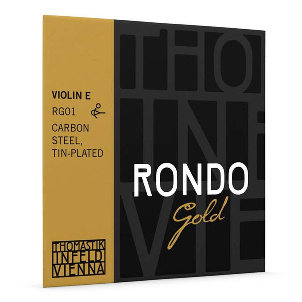 Thomastik Infeld THRG-01 violin string E-1 4/4 medium, carbon steel, tin plated, ball end