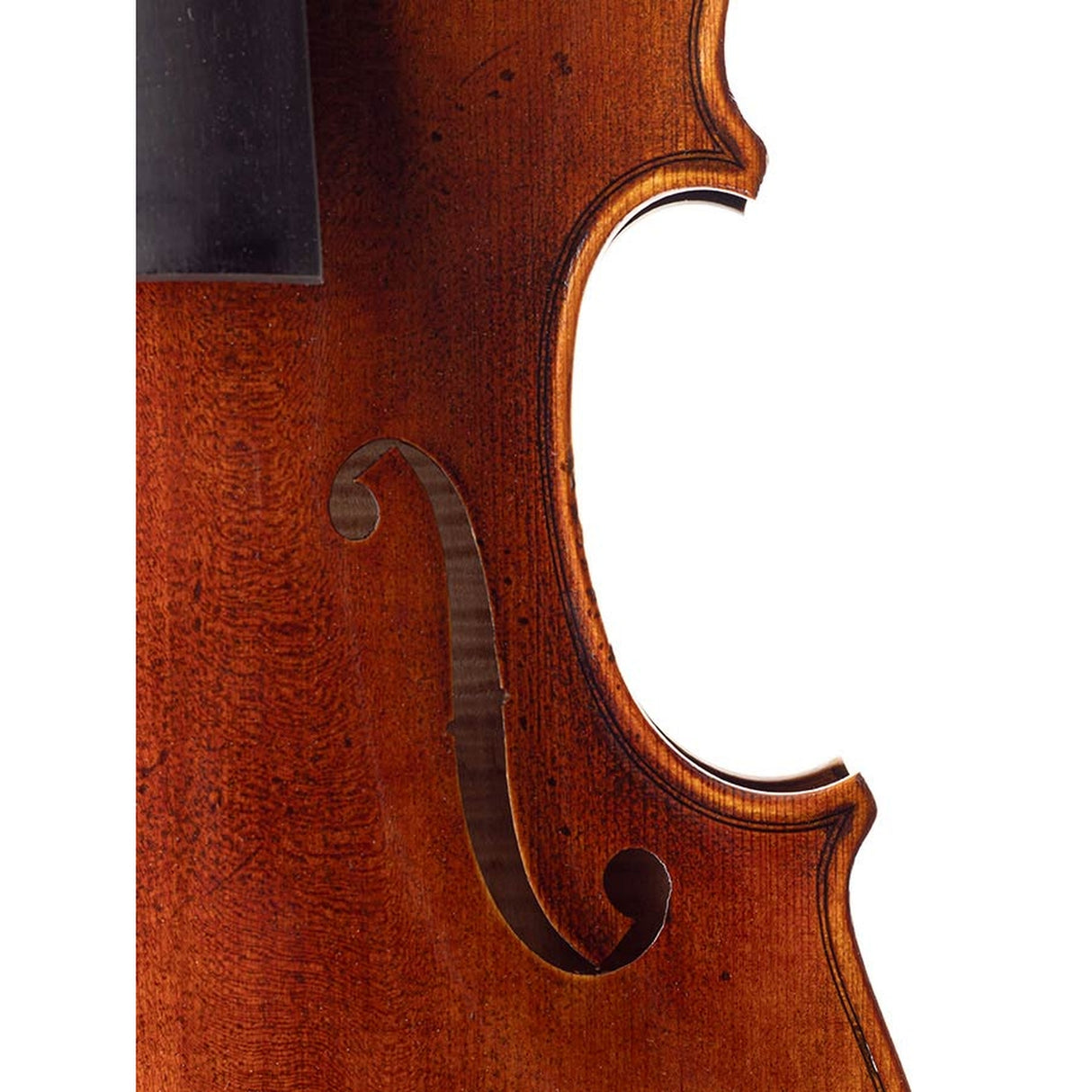 Rudolph RV-5044-ST viool 4/4, zeer goed gevlamd, olie lak met antieke afwerking, Stradivari model