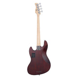 Sire Basses V7 SR4/TSS Swamp ash heruitgave 4-snarige actieve basgitaar, tobacco sunburst satijn