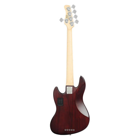 Sire Basses V7 SR5/TSS Swamp ash heruitgave 5-snarige actieve basgitaar, tobacco sunburst satijn