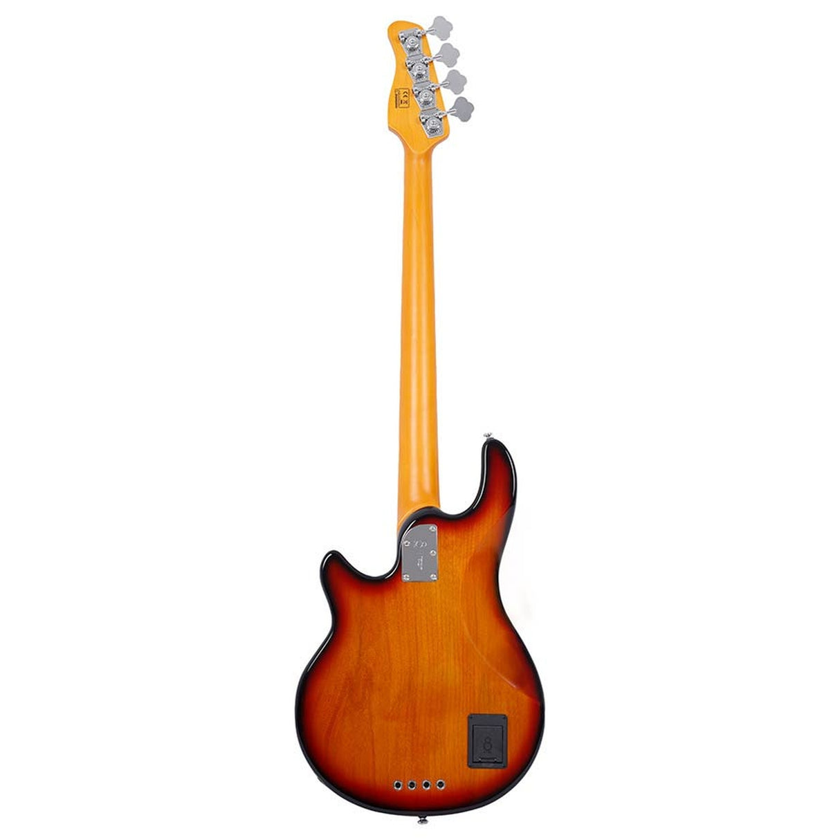 Sire Basses Z7 4/3TS Mahonie 4-snarige actieve basgitaar, 3-tone sunburst