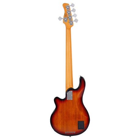 Sire Basses Z7 5/3TS Mahonie 5-snarige actieve basgitaar, 3-tone sunburst