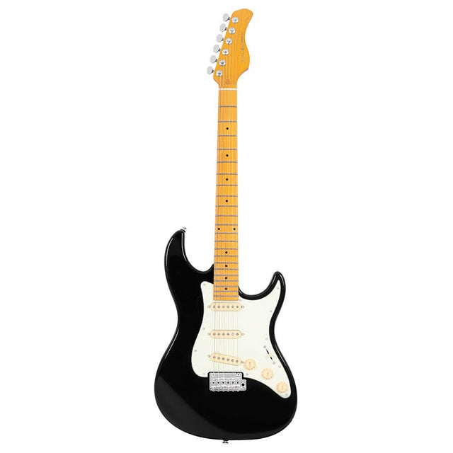 Sire Guitars S5/BK Alder elektrische gitaar S-stijl, zwart