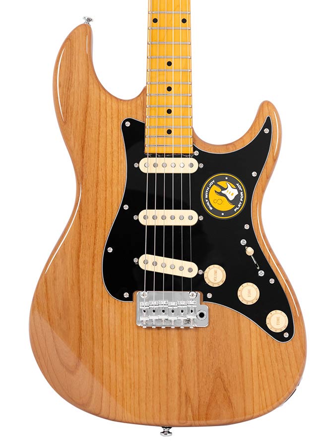 Sire Guitars S5/NT Alder elektrische gitaar S-stijl, naturel bruin