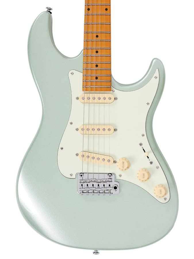 Sire Guitars S5/SGM Alder elektrische gitaar S-stijl, surf groen metallic