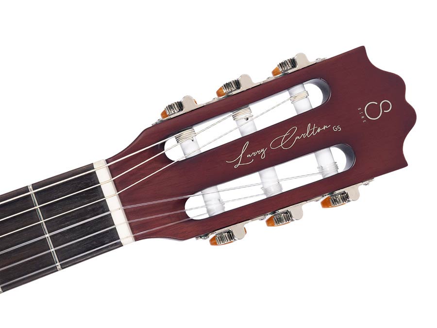 Sire Guitars G5C/TSS Mahonie + ceder nylon snaar elektrische gitaar, tobacco sunburst satijn