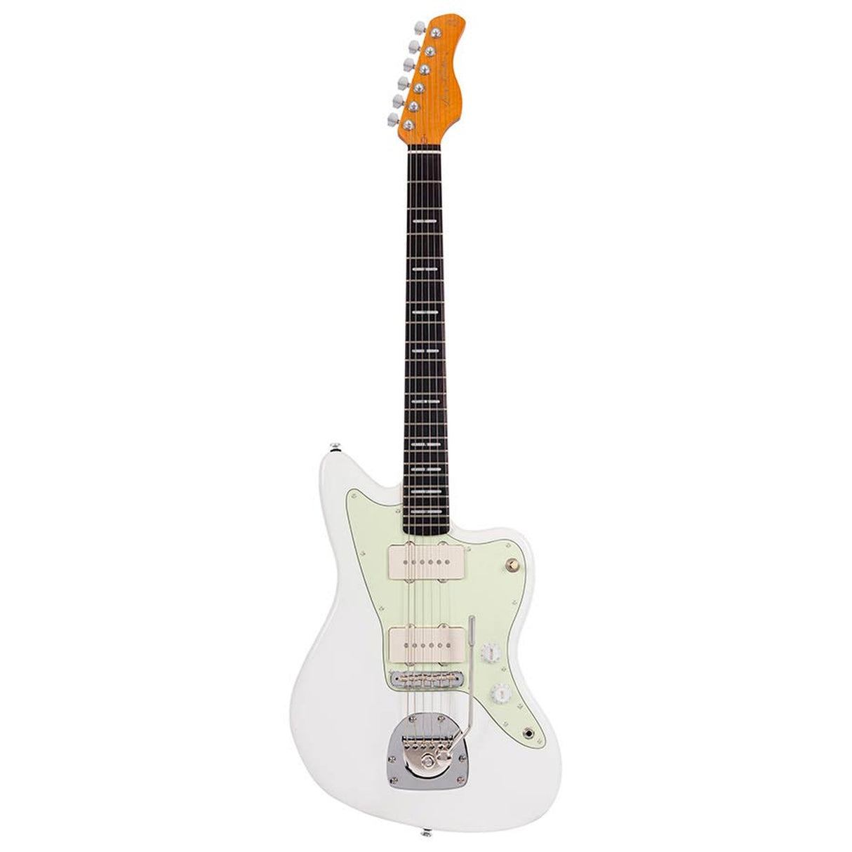 Sire Guitars J5/WH Mahonie elektrische gitaar J-stijl, wit