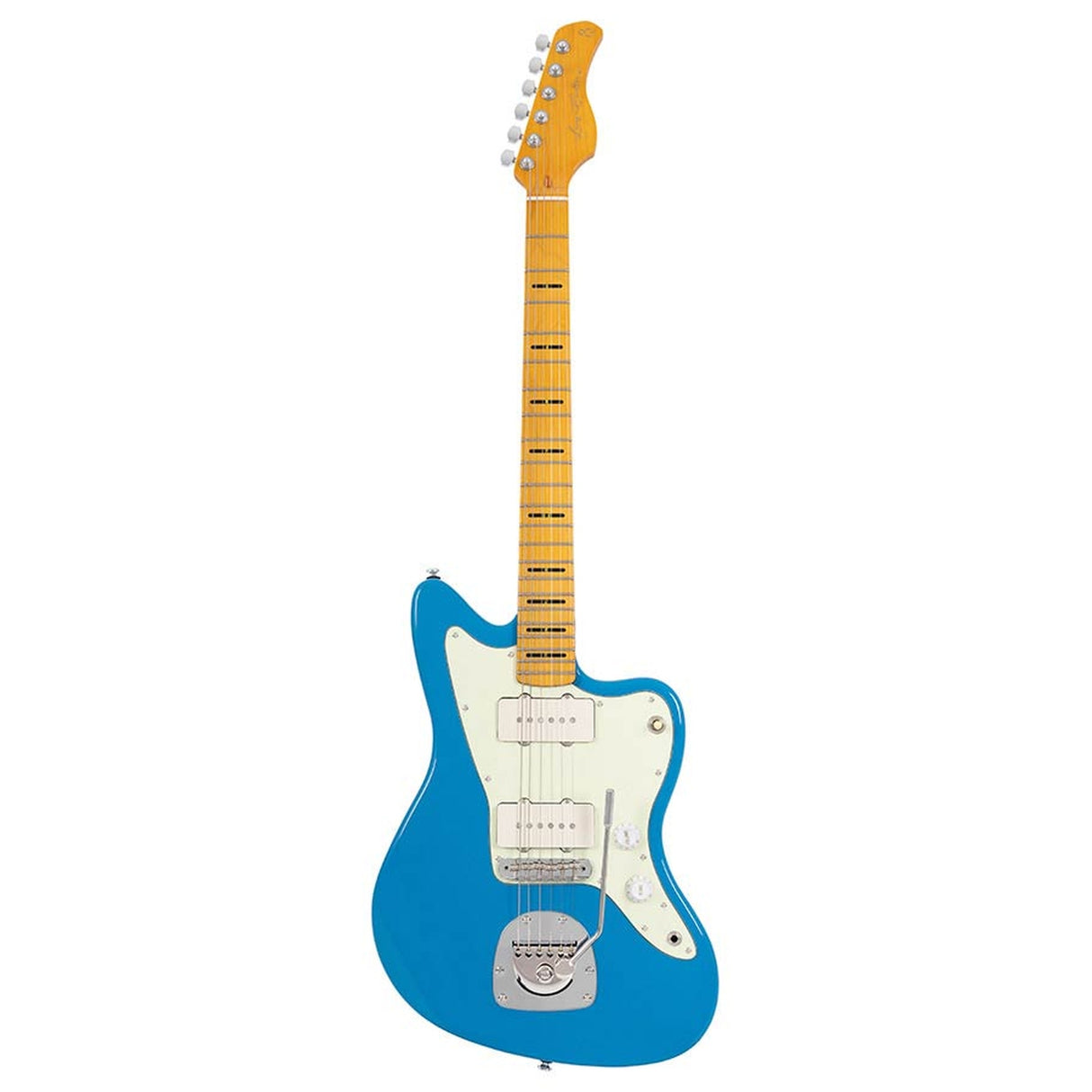 Sire Guitars J5/BLU Mahonie elektrische gitaar J-stijl, BLAUW