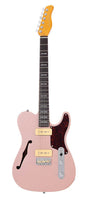 Sire Guitars T7TM/RGD Alder + ash chambered elektrische gitaar T-stijl, rosegoud