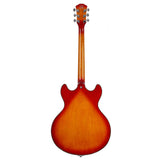 Sire Guitars H7T/CS Elektrische archtop gitaar met tremolo, cherry sunburst