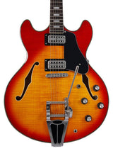 Sire Guitars H7T/CS Elektrische archtop gitaar met tremolo, cherry sunburst