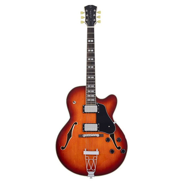 Sire Guitars H7F/TB Elektrische archtop gitaar, tobacco burst