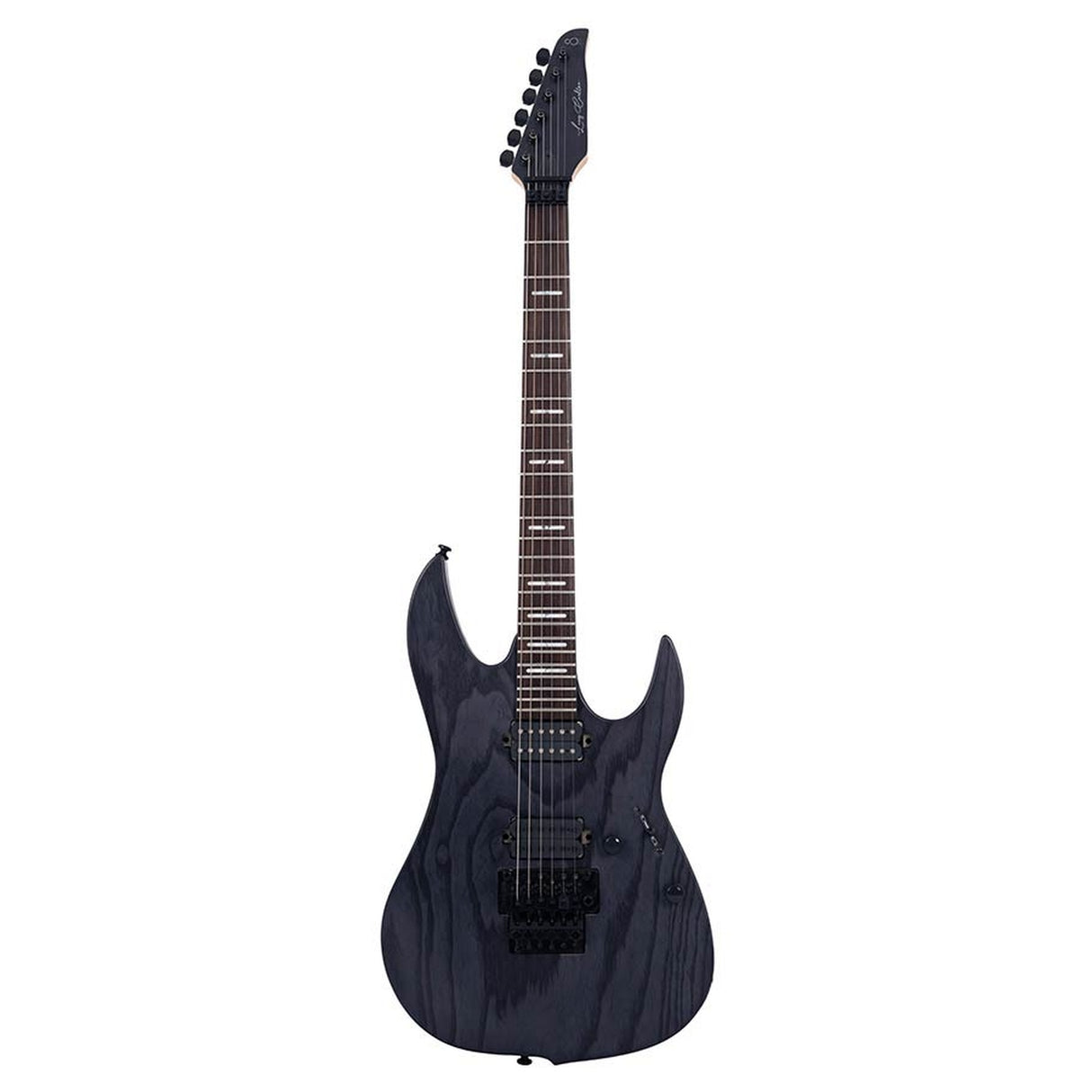 Sire Guitars X5/TBKS Mahonie + ash elektrische gitaar, transparant zwart satijn