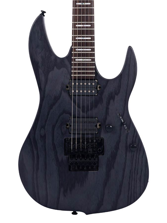 Sire Guitars X5/TBKS Mahonie + ash elektrische gitaar, transparant zwart satijn