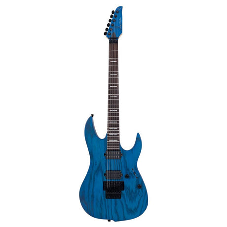 Sire Guitars X5/TBLS Mahonie + ash elektrische gitaar, transparant blauw satijn