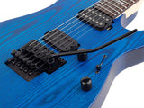 Sire Guitars X5/TBLS Mahonie + ash elektrische gitaar, transparant blauw satijn