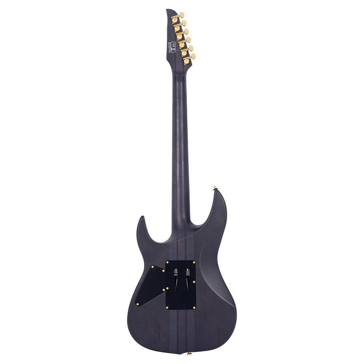 Sire Guitars X10/TBKS Alder + populieren burl neck-through elektrische gitaar, transparant zwart satijn, incl. gigbag