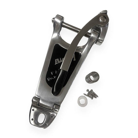 Bigsby B-B6XSH-PAB6 vibrato tailpiece, extra short hinge, polished aluminum