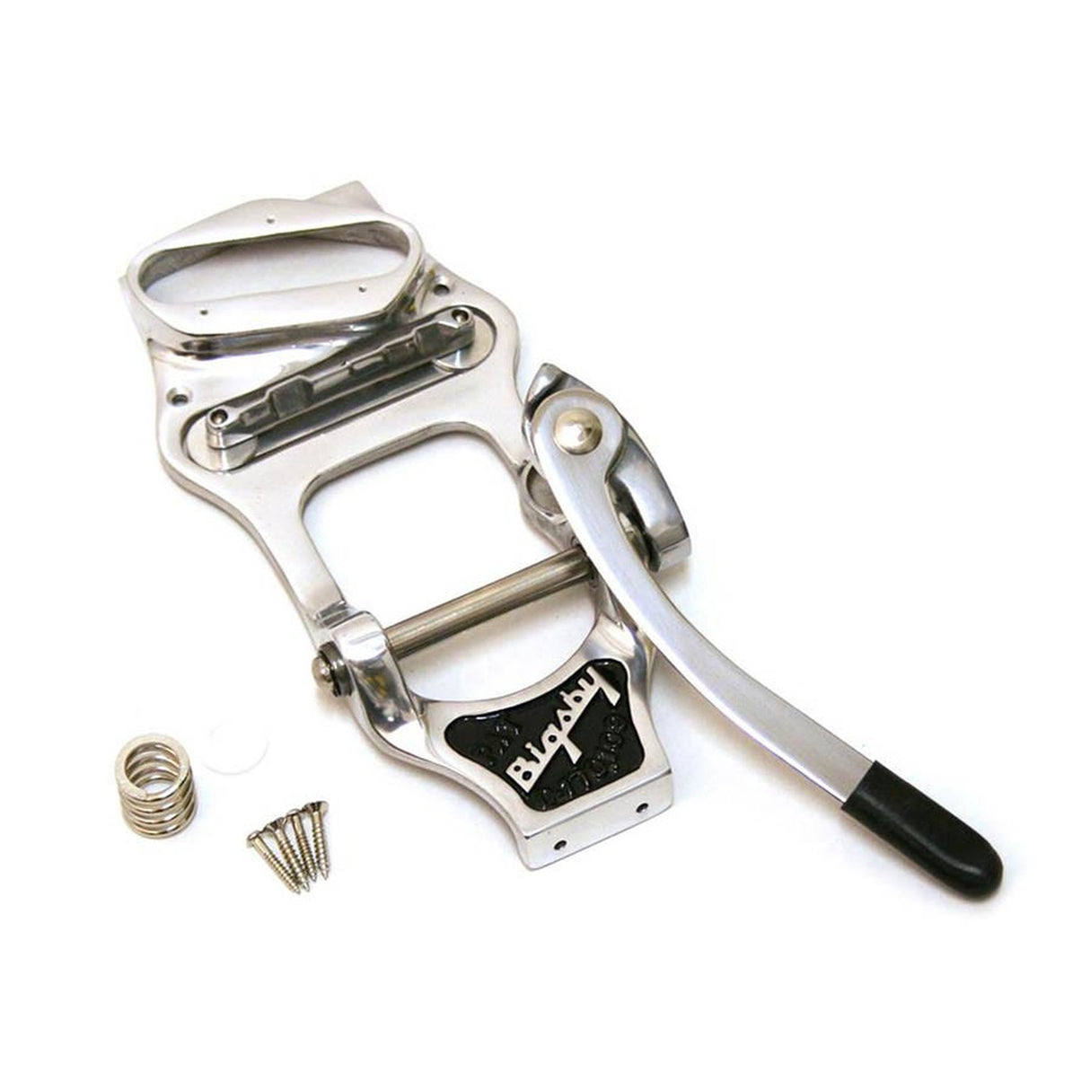 Bigsby B-B16KIT-PAB16 vibrato tailpiece, with bridge and neck shim, polished aluminum