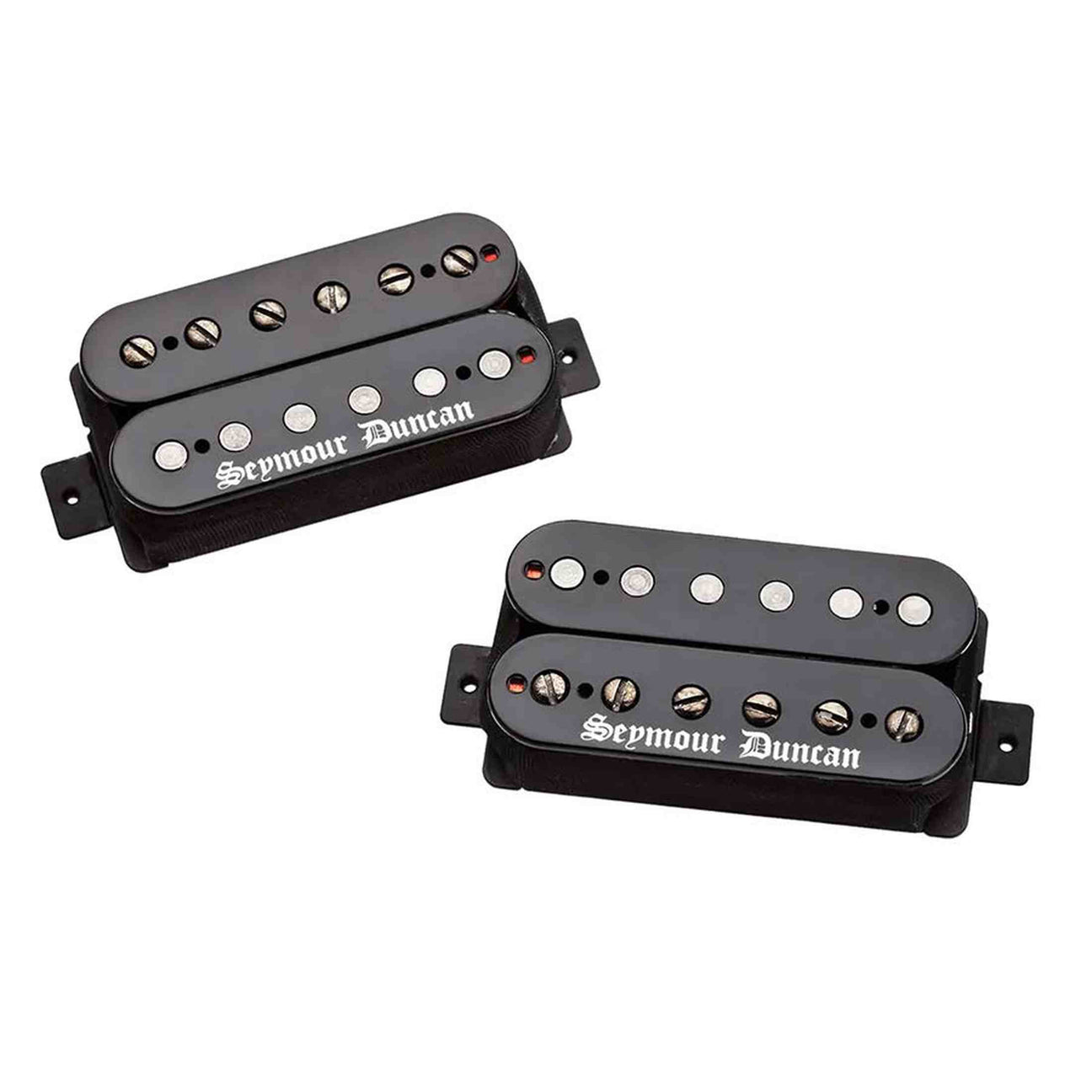 Seymour Duncan SD39654 Black Winter Set Of Two Humbucker Pickups - hals en brug, zwart